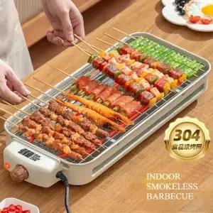 가정용 전기 바베큐 그릴 무연 꼬치 실내 베이킹 트레이 220V