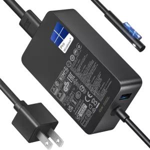 Surface Pro 11 10 9 8 7 7+6 5 4 3 X Windows Laptop 6 2 1 Studio i5 Go 태블릿 Book LED 10FT용 65W