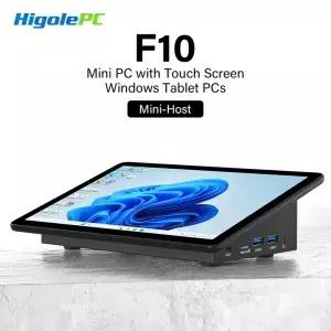 히고레 F0 0 팬리스 미니 PC 인텔 N5095 윈도우 WiFi5 8GB 5000mAh 4K RS232 RJ45 노트북 데스크탑 컴퓨터