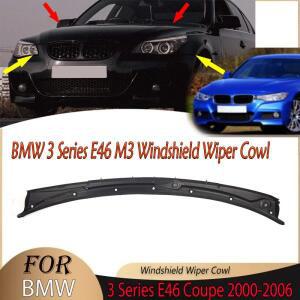 BMW 3 시리즈 E46 M3 쿠페 2000-2006용 앞 유리 와이퍼 카울 51718232894, 바디 키트 튜닝 자동차 부품