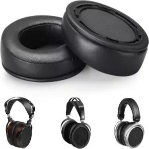 Matecastle 양가죽 이어 패드 쿠션 및 분리형 마운팅 링 Hifiman SUNDARA HE560 HE400se 400i 400S HE-4XX