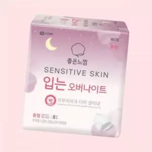 좋은느낌  좋은느낌 센서티브스킨 입는오버나이트 중형 8P 4613046