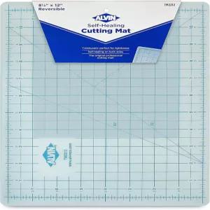 ALVIN TM 반투명 절단 매트 8.5 x 12 인치 한 면에 그리드가 있는 3mm 레이어 라이트 박스 호환 - 모델