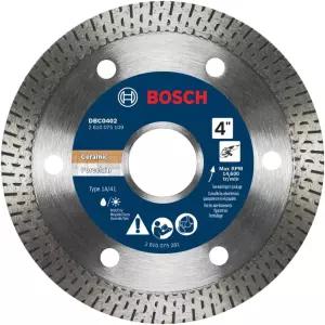 BOSCH DBC0402 4인치. 프리미엄 터보 얇은 테두리 다이아몬드 블레이드 더 긴 수명 매끄러운 정밀 절단
