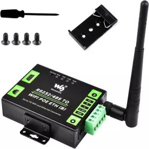웨이브셰어 RS232/485에서 WiFi 및 이더넷 변환기(POE 시리얼 서버 모드버스 게이트웨이 MQTT 포트에서