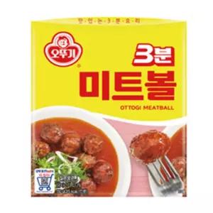 루리점빵 오뚜기 3분 미트볼 간편식 150G 12개 간편한끼 간단반찬 자취요리
