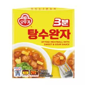 루리점빵 오뚜기 3분 탕수완자 간편식 150G 12개 캠핑먹거리 자취생음식 자취요리