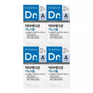 닥터에디션 이노시톨 30포 4세트(임신준비 성인남녀 생리전증후군 엽산)