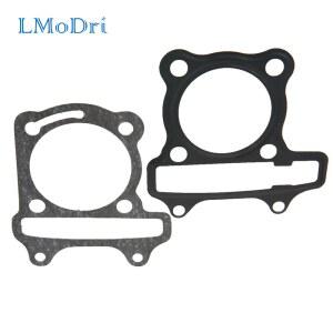 LMODRI 오토바이 스쿠터 GY6 실린더 가스켓 패드 50CC 150CC 엔진 쿠션 90CC 80CC 세트 60CC 125CC