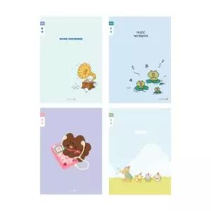 음악 노트 공책 오선지 10개입 초등학생선물 초등선물 디자인문구