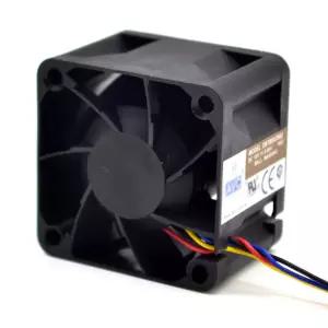 AVC 4028 12V 1A 고속 서버 팬 40 28mm 듀얼 볼 베어링 4-와이어 4핀 PWM용 NNL DBTB0428B2G 강력한 냉각
