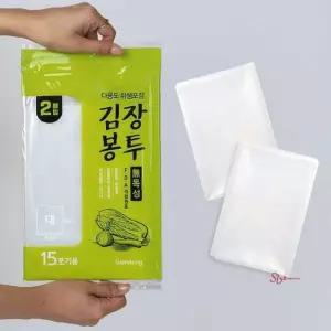 선풍기 24매 가정용 조용한 거실 대형 이사용비닐 김치보관비닐 투명 분리수거봉투 김장봉투 포장용cde