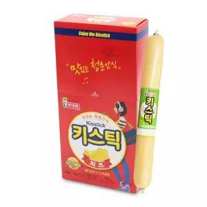 키스틱 치즈 소시지 600g(10개입)x1통 어린이 유치원 사무실 탕비실 간식 술 안주 소세지