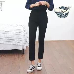 친절한탄씨 편한 스판 소재 밴드바지 슬림핏 여성팬츠 밴드바지 빅사이즈바지 빅사이즈밴드바지