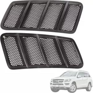 메르세데스 벤츠 W166 GL350 AMG ML350 2012-2015 마기메이커 좌우 전면 후드 에어 벤트 그릴 커버