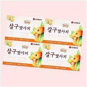 엘지생활건강 세이 살구맛사지 비누 100gx4개입 4502455