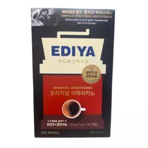 이디야커피 이디야아메리카노스틱 오리지널 이디야블랙커피스틱아메리카노 130T