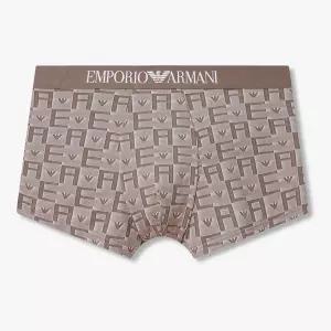 매장정품 EMPORIO ARMANI UNDERWEAR 엠포리오 아르마니 언더웨어 남성 로고 자카드 나일론 드로즈 팬티 (08