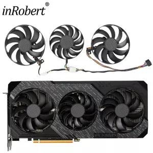 85mm T129215BU 그래픽 카드 쿨러 팬 ASUS 라데온 TUF 게이밍 RX 5600 XT 5700 5700XT X3 EVO OC 쿨링 팬 7
