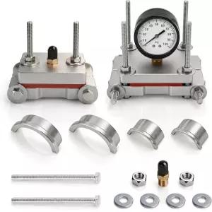 전문가용 2행정 오토바이 배기 파이프 덴트 수리 키트 - 100 PSI 압력 게이지가 있는 125cc 먼지 자전거용