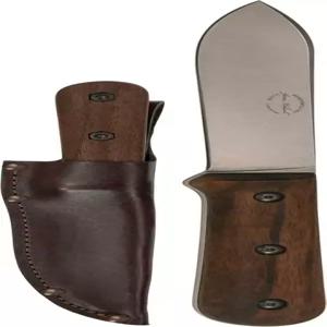 KA-BAR 베커 케프하트 고정 5.1 블레이드 호두 손잡이 브라운 BK62 전체 길이 9.688 카본 스틸