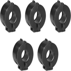 YXQ 15mm 페라이트 코어 링 클립온 비드 초크 RFI EMI 소음 억제 필터 케이블 검은색 5pcs