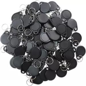 ETEKJOY 100PCS 13.56MHz RFID 키포 근접 IC 카드 ISO14443A 토큰 태그 MIFARE 클래식 1K M1 읽기