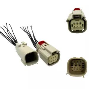 헤드라이트(프로젝터/LED DRL) 6핀 커넥터 피그테일 84106694/84106695 쉐보레 크루즈 2016-2019 세단 및