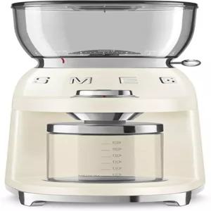 Smeg 50의 레트로 스타일 에스테틱 커피 그라인더 CGF01 (크림)