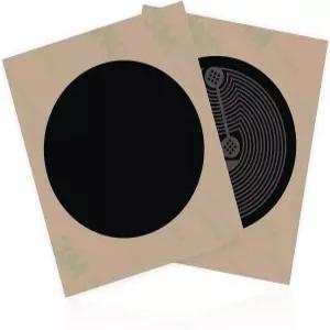 10pcs NFC 태그 블랙 스티커 앤티 메탈 프로그래머블 모든 지원 휴대폰 및 장치가 완벽하게 작동합니다