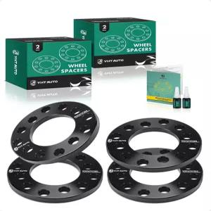 YHTAU 4x100/4x108/4x4.5 볼트가 장착된 12mm 휠 스페이서 포드 포커스 혼다 시빅 닛산 알티마 도요타 현대