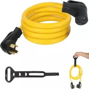 10FT NEMA 14-30P 14-50R 전기차 충전기 어댑터 코드 ZDHQLHJ 30 암페어 4 프롱 드라이어 남성 플러그 50