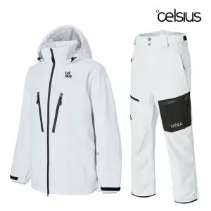 CELSIUS 엑설런트 밴티지 스트레치 카고 세트 화이트 스키복 2311518