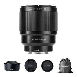 후지 X 마운트용 VILTROX 85MM F X-A5 X-PRO2 1.8 X-T3 F1.8 X-T20 카메라 X-A7과 XF X-T10 X-T100 MARK II X-A3 X-T30 호환됨 X-T2 렌즈 마운트 / 후지필름