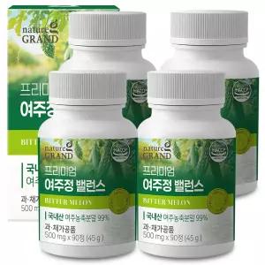 국산 여주정 여주환 4통 12개월 여주 가루 농축 분말 99