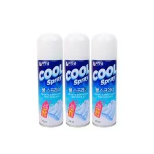 에어컨 굿 스프레이 아이스쿨 쿨스프레이 옷에 뿌리는 급속냉각 220ml