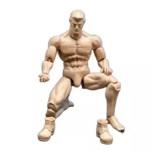 인체 남자 피규어 근육질 스케치 남성 보디빌딩 근육