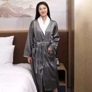 수영장 비치가디건 극세사 럭셔리 여성용 호텔 로브 리조트 휴가룩 가운 목욕 테리 여성