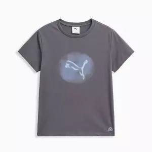 [푸마]트레이닝화 스포츠화 여성 캣 로고 반팔 티 W Cat Logo SST 529754 03 LE12212
