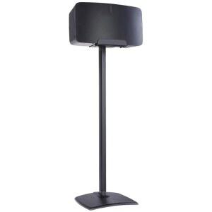 Sonos Five Sonos Play용 Sanus 무선 스피커 스탠드 5 - 케이블 관리 합금 소재가 수직 수평 오디오를 오디오 강화 설계 - OSS52