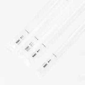 [KO] 7 투명 개별 이지컷 롱 커피 라떼 아이스티 테이크아웃 빨대 1박스