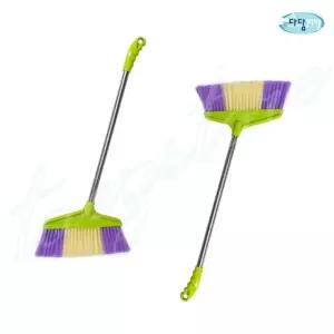 그린티방비/롱빗자루 스텐자루빗자루 복도비 계단청소 개량비 싸리비 가든비 (W662DA2)