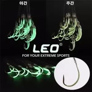 (LEO) 다이마루 형광 낚시바늘 낚시채비 채비 낚시용품 민물낚시 (W62AD82)