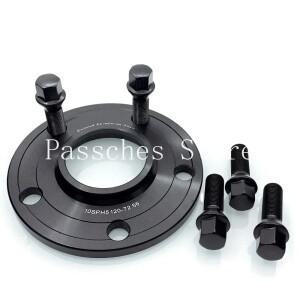2개 12mm 휠 스페이서 + 엑스트라 롱 러그 볼트 PCD 5x120 CB 72.56mm M12x1.5 콘볼 시트