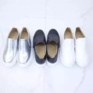 국산 여성 키높이 통굽 슬립온 스니커즈 단화(3CM) 슬립온