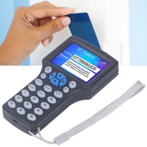 블랙 NFC RFID 카드 리더 UID 키체인 HD 2.8인치 풀컬러 스크린 복사기복제기카드 리더라이터
