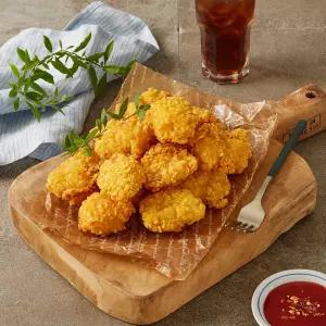 콘후레이크 순살 닭강정 500g 바삭한식감/잔치용/반찬용