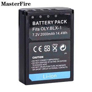 Olympus OM-1, OM-5, OM1, OM5 카메라 배터리용 소매 패키지 BLX-1 BLX1이 포함된 10PCS 7.2V 2000mah 충전