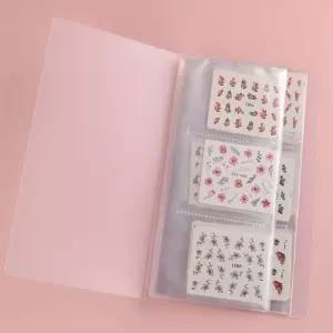 네일 스티커 북 셀프네일재료 네일아트재료 네일재료 셀프네일 셀프젤네일 (WE859D4)