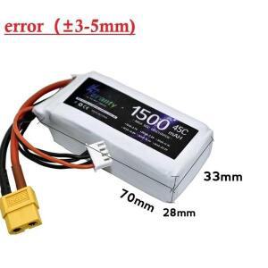 3S 11.1v 1500mAh 리포 배터리 RC 자동차 헬리콥터 비행기용 11.1v 충전식 리포 배터리 T/XT60/JST 플러그